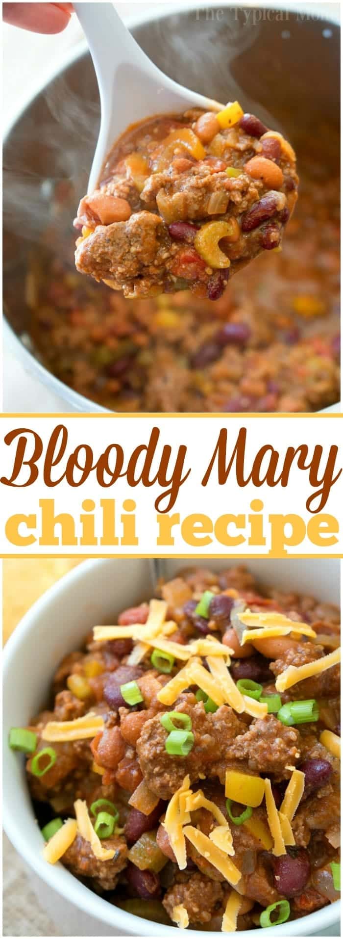 Easy Bloody Mary Chili Recipe + Tasty Style Video