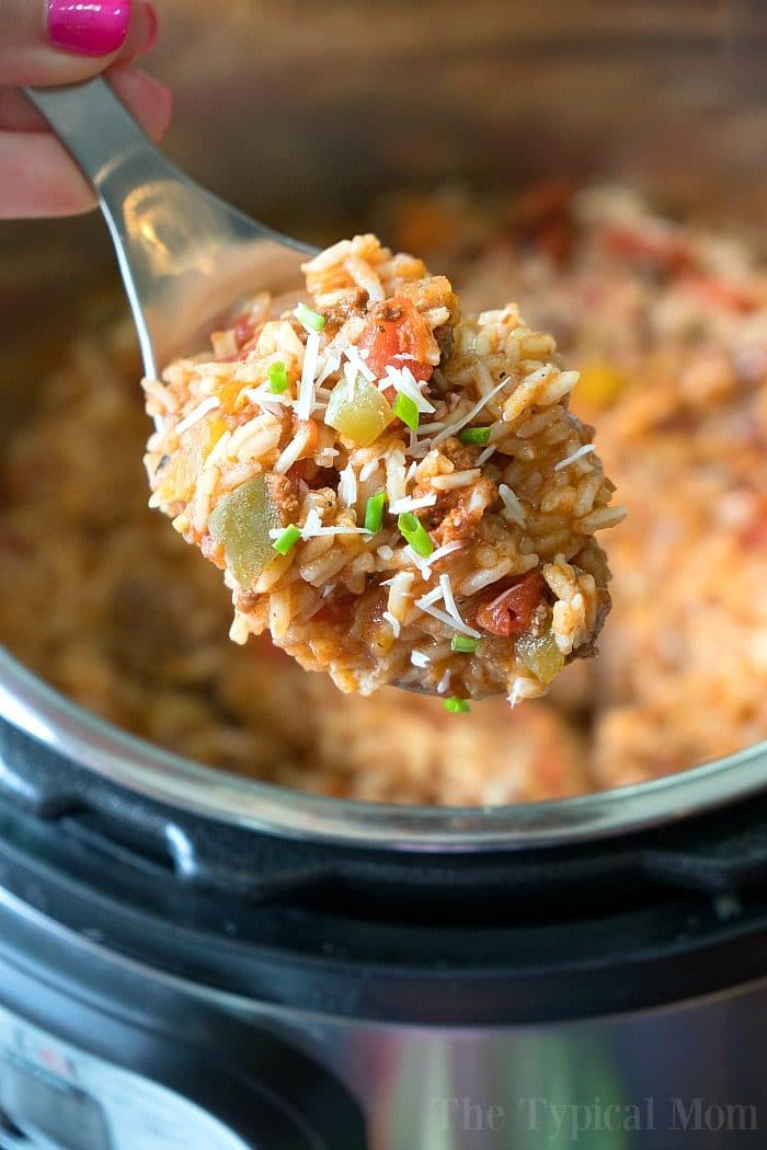 Cheesy Rice Stuffed Pepper Casserole The Typical Mom