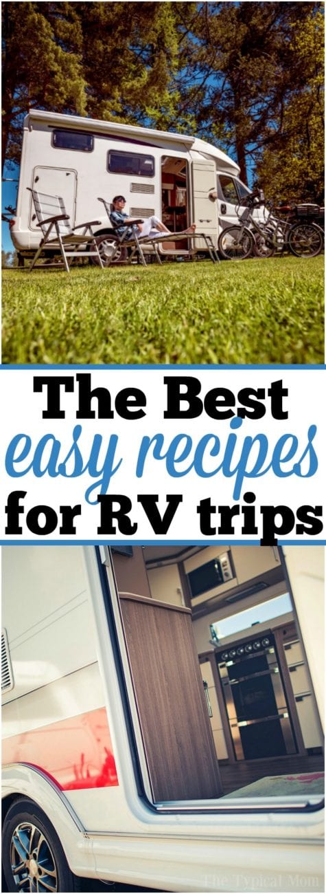 101+ Easy RV Meals - Cheap One Pot Dinners & Desserts