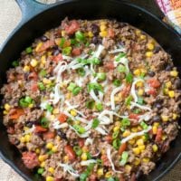 Taco Dip with Ground Beef