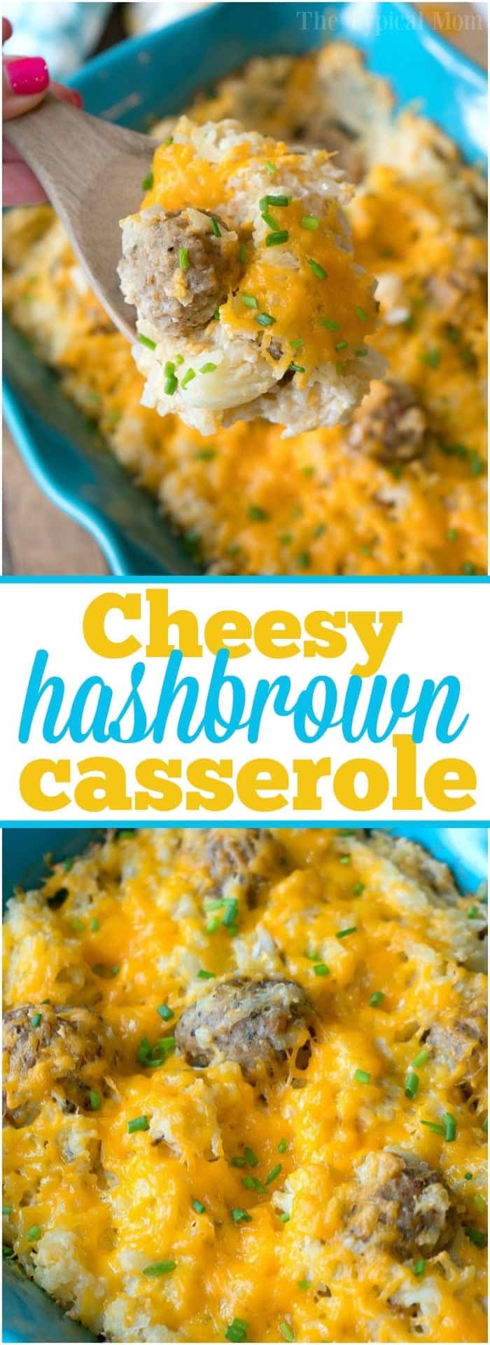 Hamburger Hashbrown Casserole with Sour Cream · The Typical Mom
