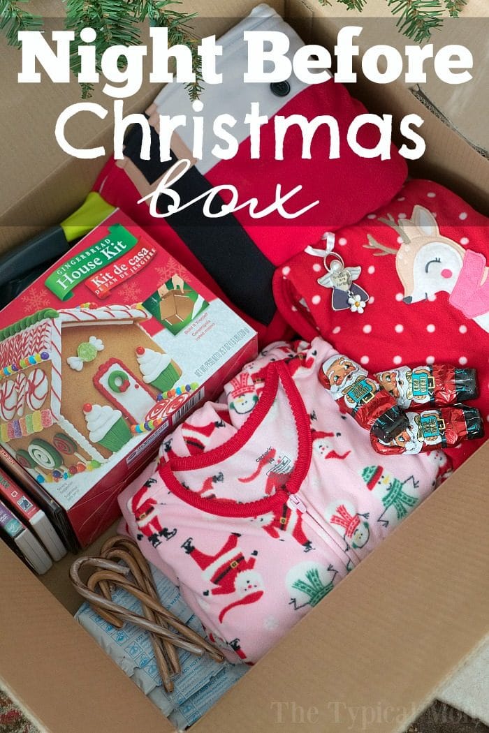 Kids xmas hot sale eve box ideas