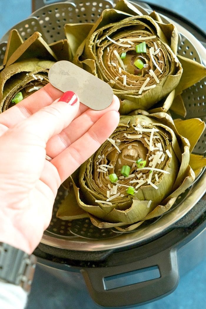 EASY Instant Pot Whole Steamed Artichokes Recipe