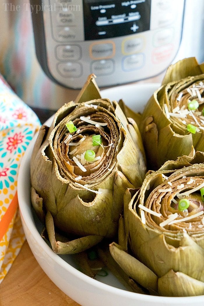 Steamed Easy Instant Pot Artichokes Ninja Foodi Artichokes