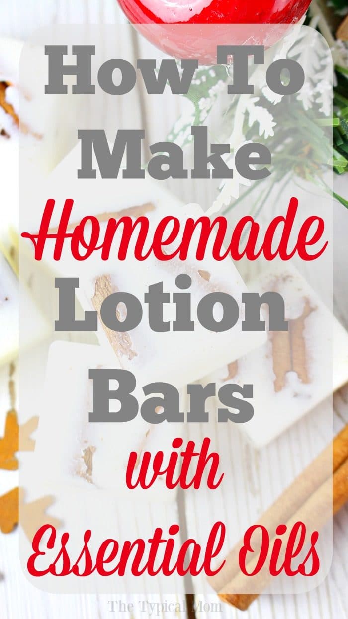 Homemade Lotion Bars