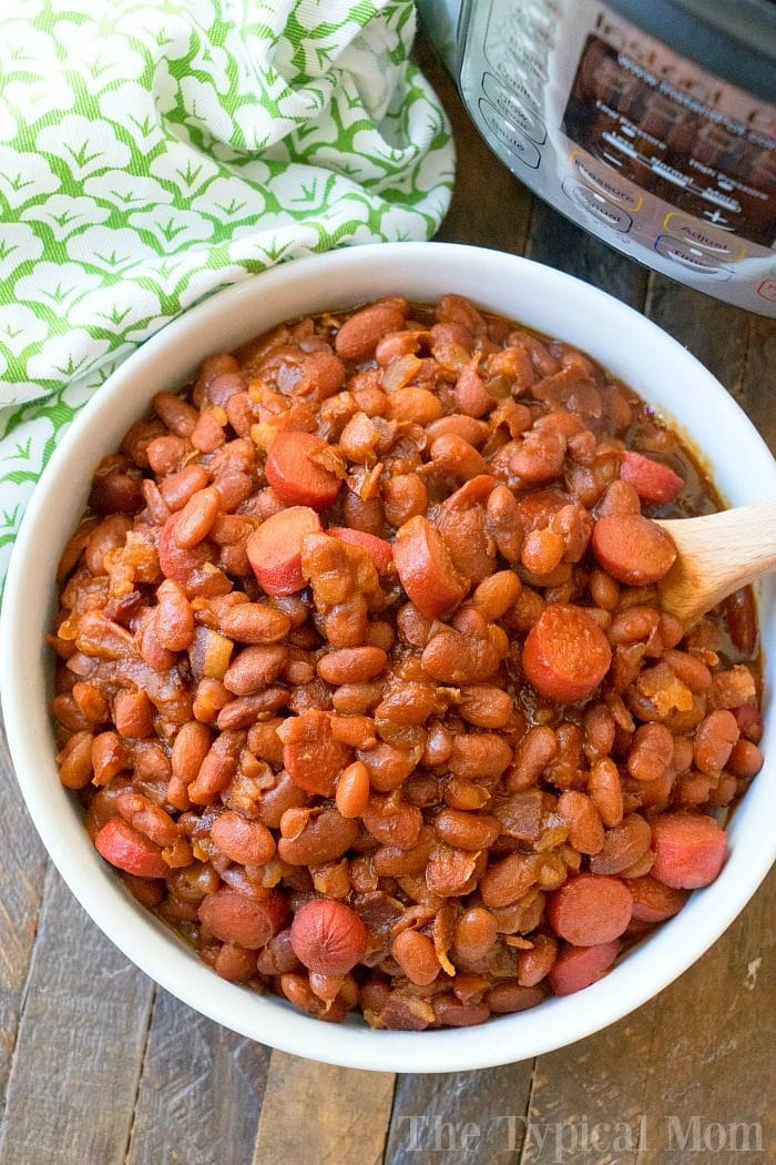 Instant Pot Beans and Franks 4