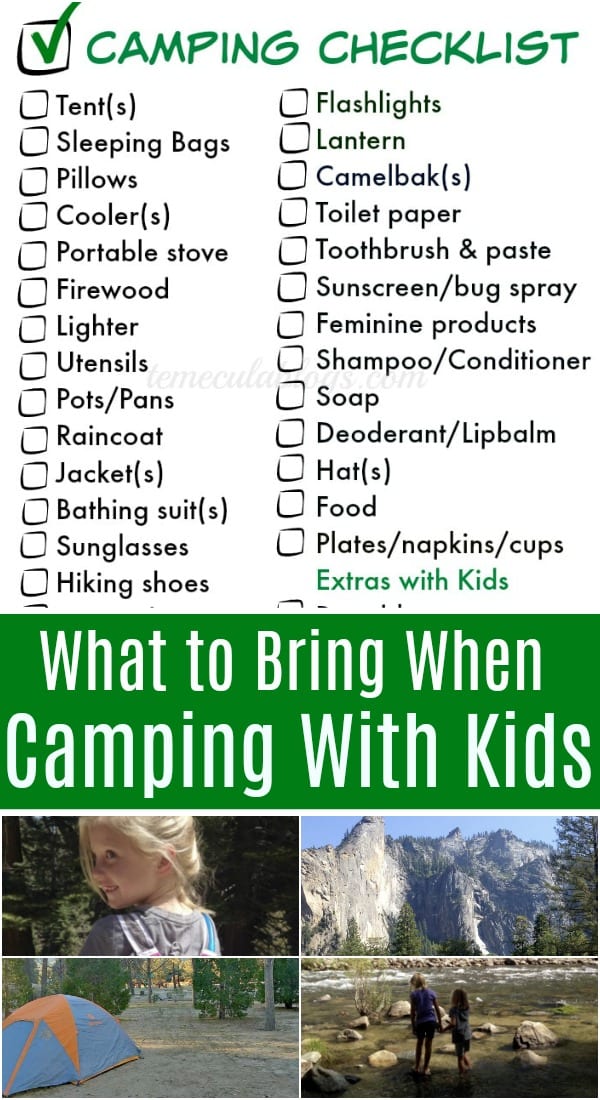 Basic Camping Essentials Checklist — Roaming Fox