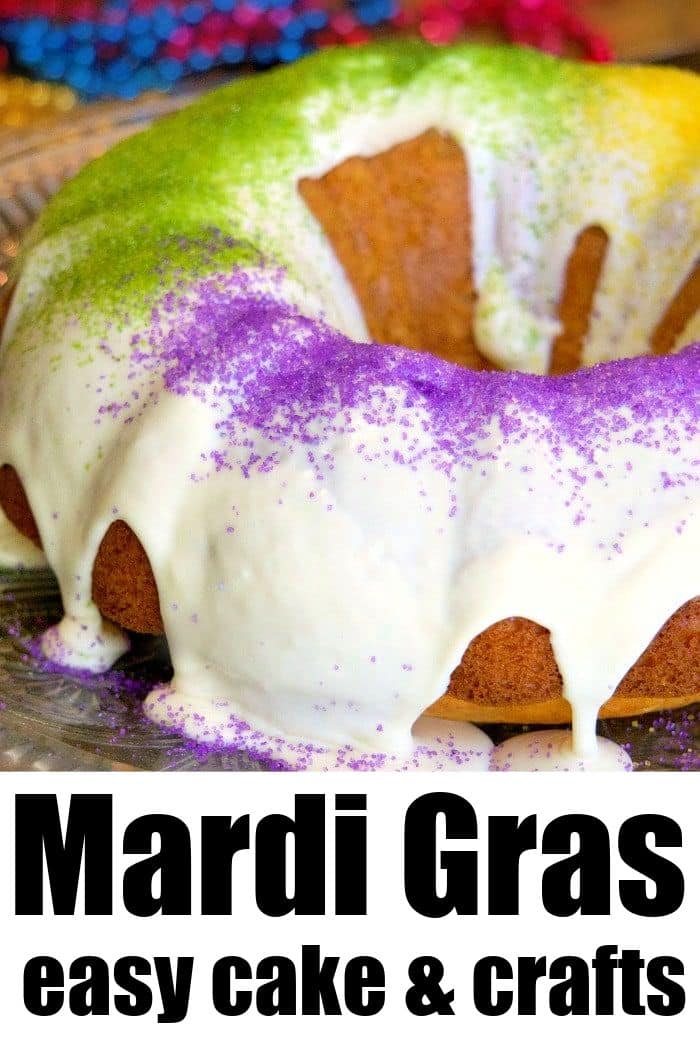 King Bundt Cake Recipe for Mardi Gras by The Redhead Baker