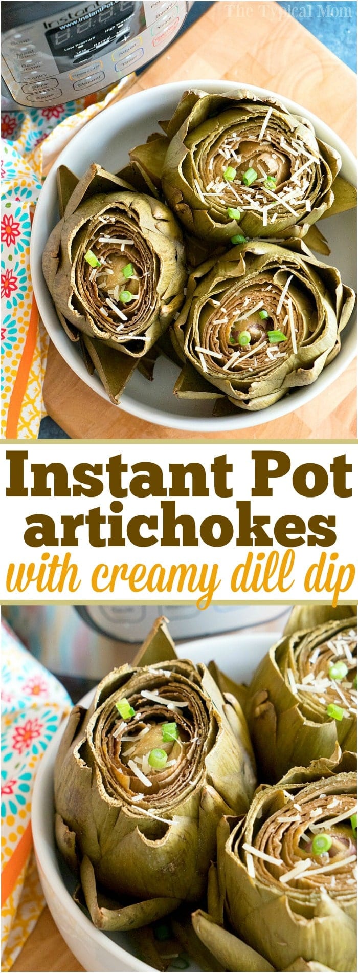Steamed Easy Instant Pot Artichokes Ninja Foodi Artichokes