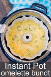 Instant Pot Breakfast Casserole - Pressure Cooker Quiche