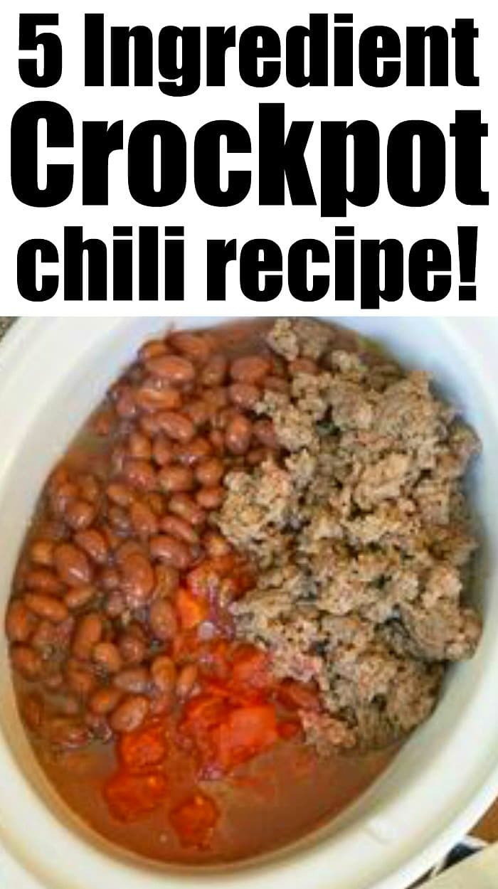 Easy Crock Pot Chili Recipe