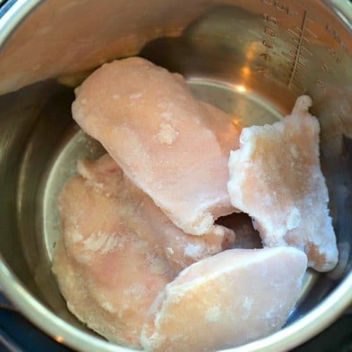 Frozen chicken tenderloins in best sale instant pot