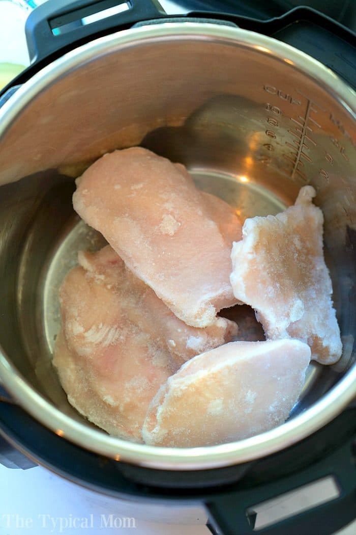 frozen chicken instant pot