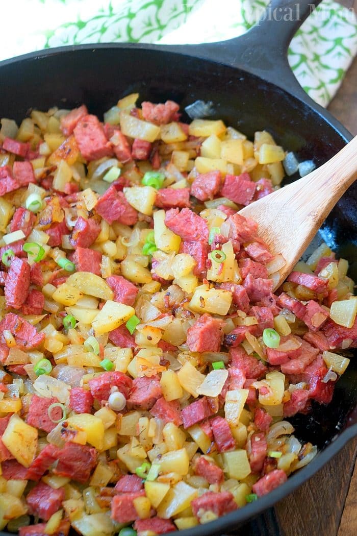 homemade corned beef hash