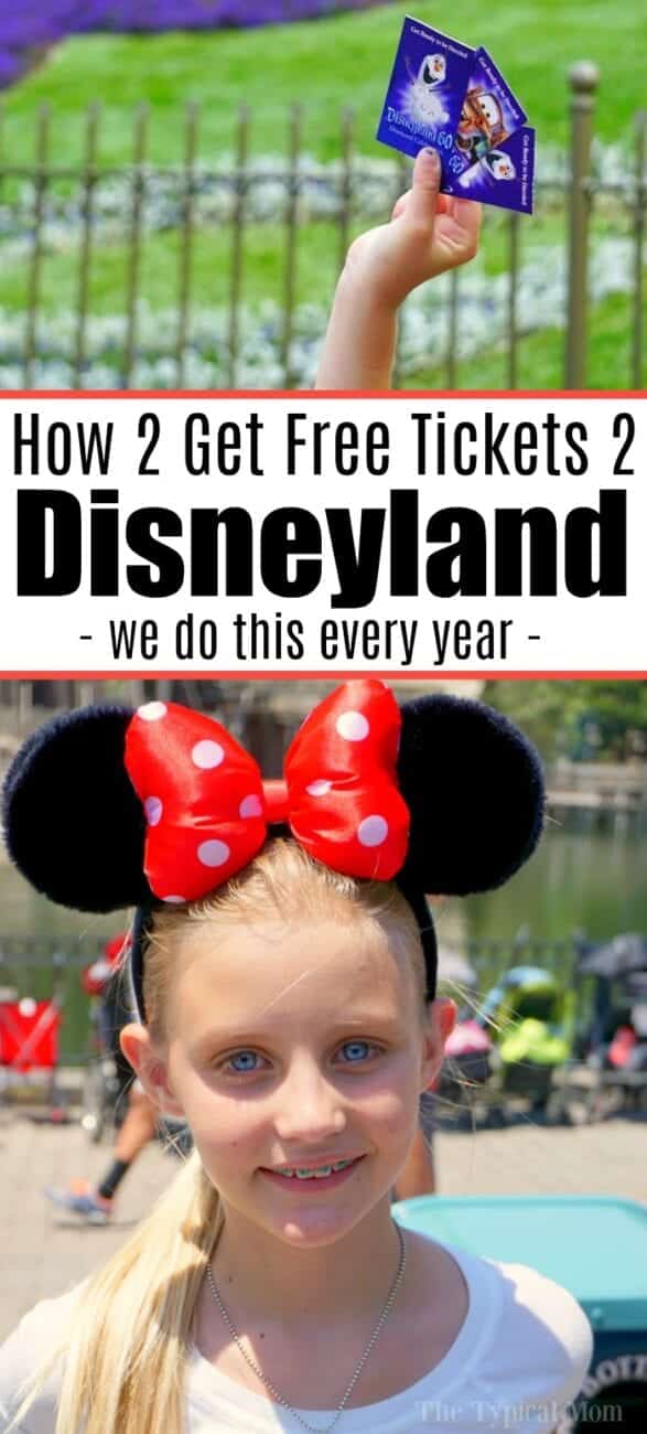 How to Get Into Disneyland for Free Free Disneyland Tickets