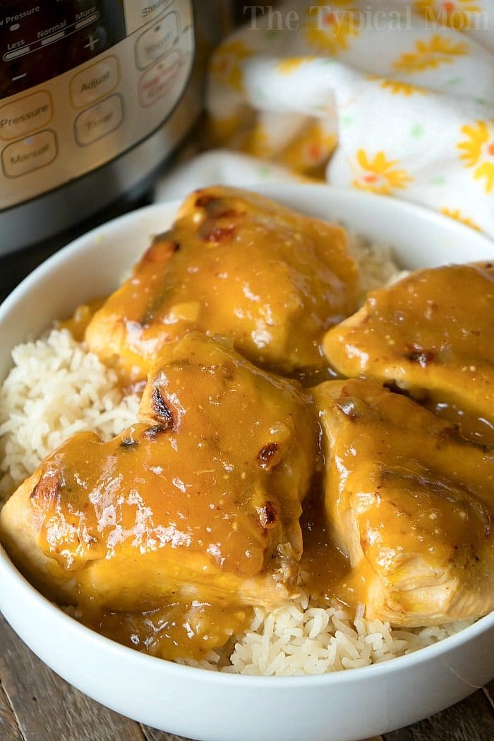 Instant Pot Honey Mustard Chicken 2