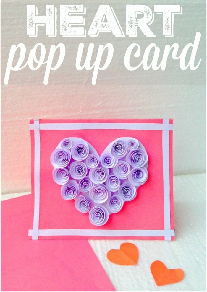 Easy DIY Flower Popup Card for Kids