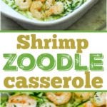 Zucchini Noodles and Shrimp