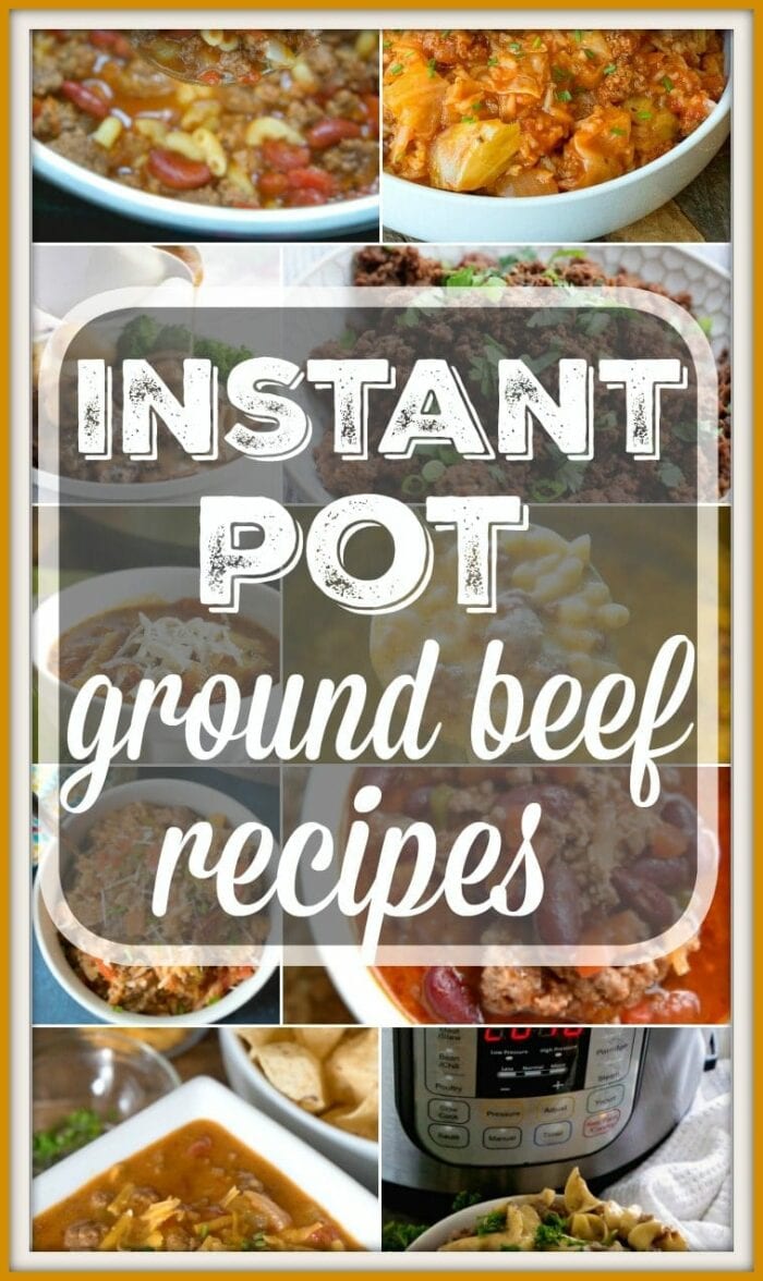 Instant Pot Ground Beef Recipes Ninja Foodi Ideas