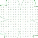 st patricks day word search