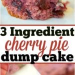 Cherry Pie filling dump Cake