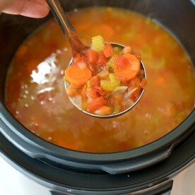 Crockpot Express Pinto Bean Soup