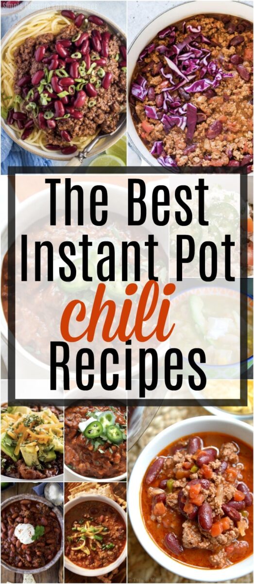 Easy Instant Pot Chili Recipes · The Typical Mom