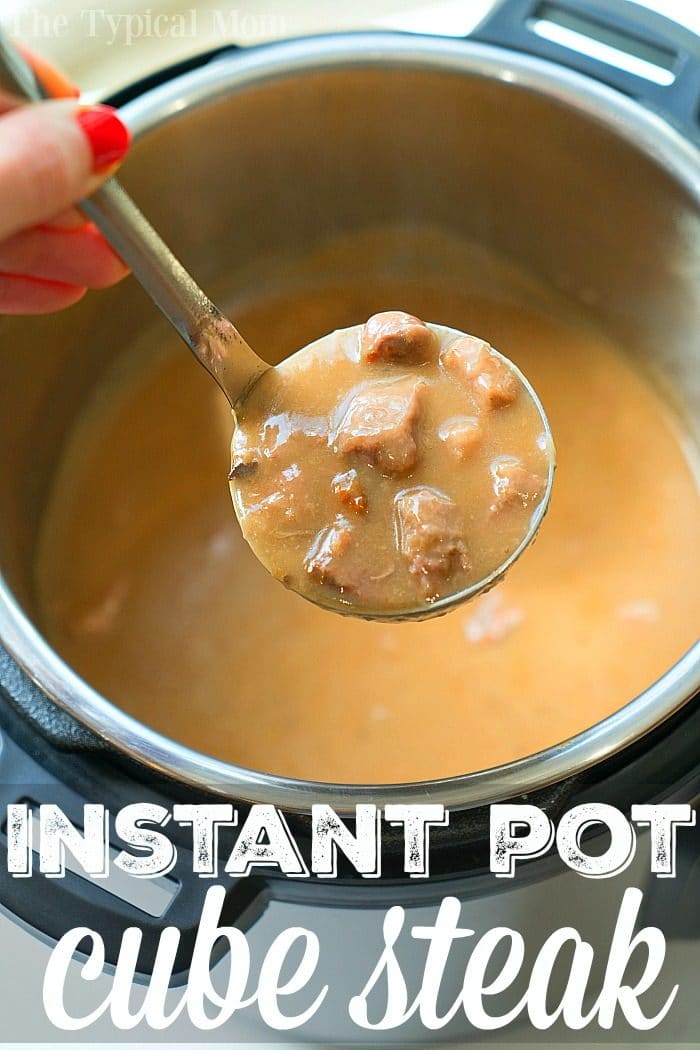 Instant Pot Cube Steak and Gravy - Ninja Foodi Cube Steak