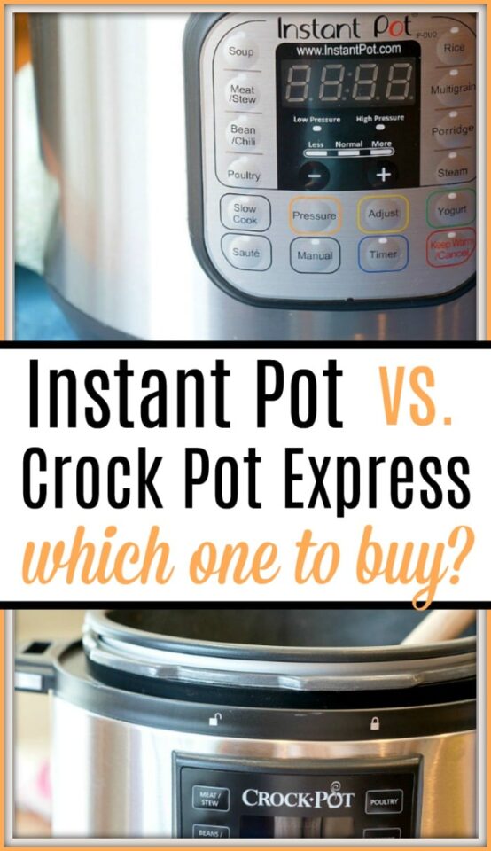 Comparing Instant Pot vs. Crock Pot Express Pressure Cookers
