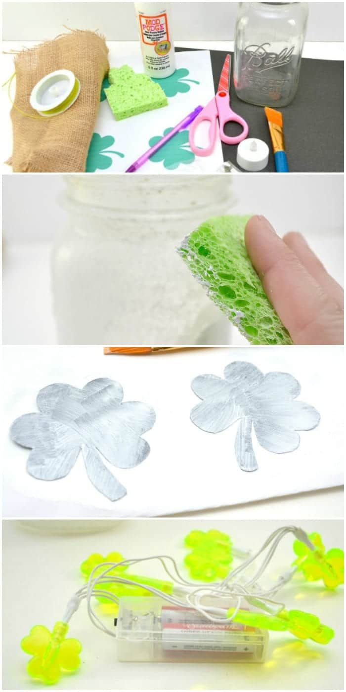 Homemade Luminaries Mason Jar Luminaries Craft for Kids