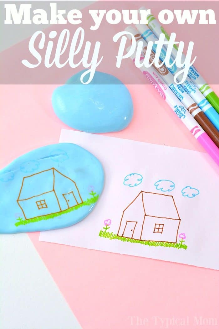 how to make homemade play putty