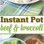 Pressure Cooker Beef and Broccoli