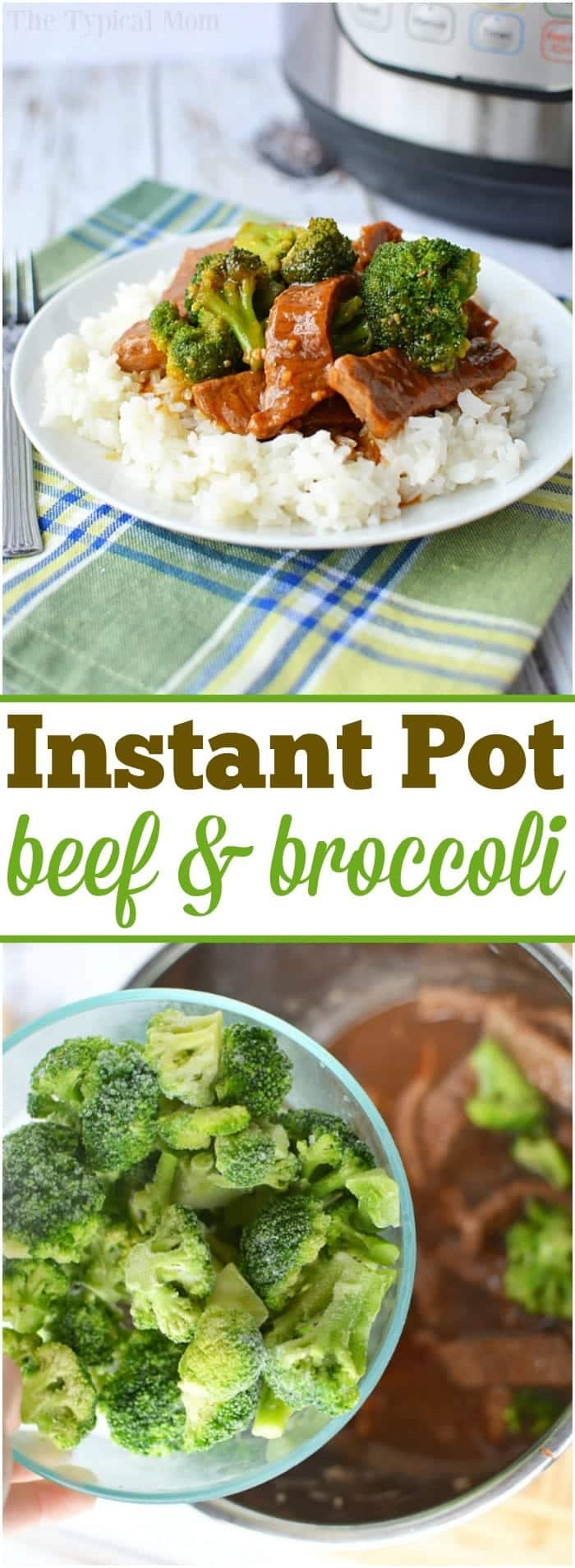 Pressure Cooker Beef and Broccoli Ninja Foodi Beef and Broccoli