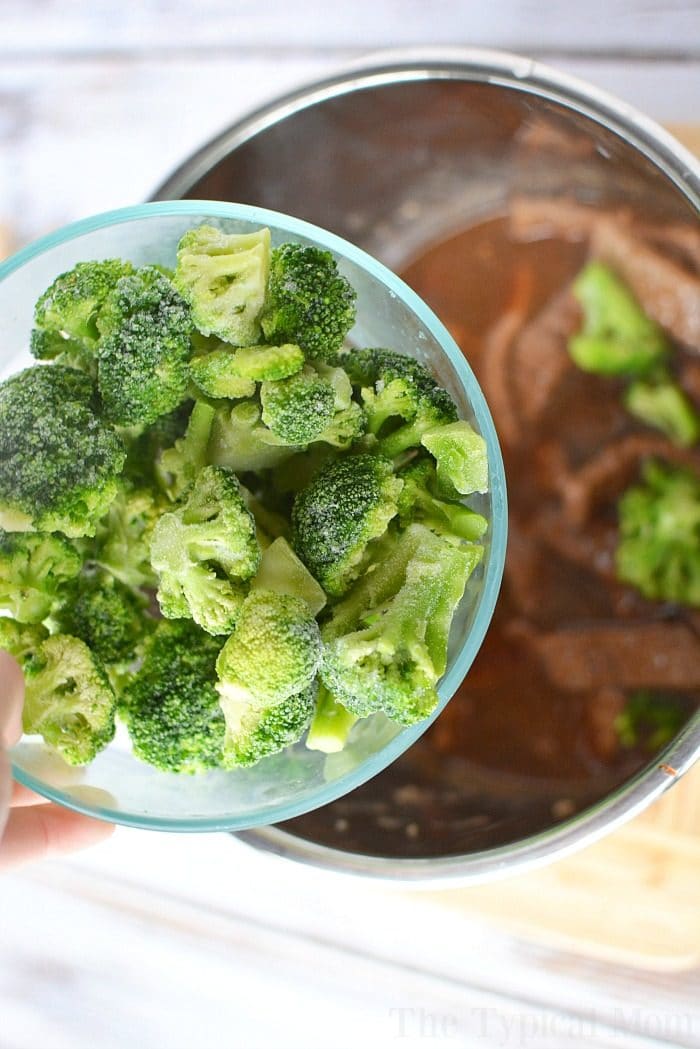 Pressure cooker best sale broccoli beef