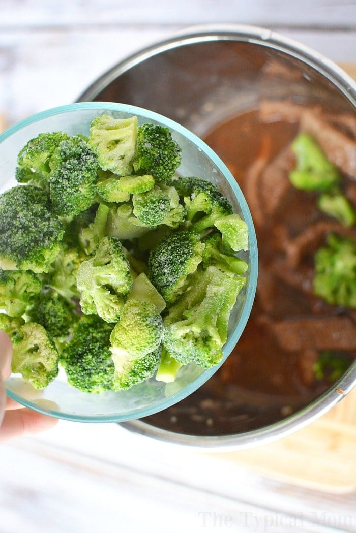 pressure cooker beef and broccoli