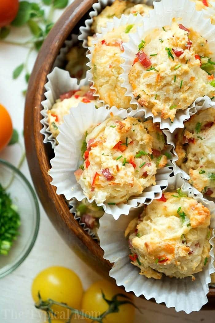 Savory Breakfast Muffins