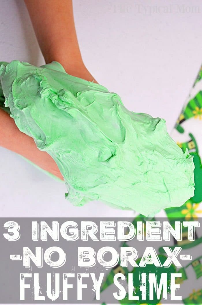 Slime Made With Shaving Cream