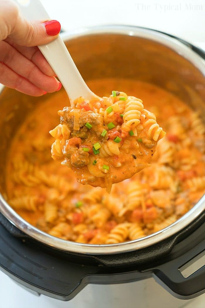 Cheesy Instant Pot Goulash - Ninja Foodi Goulash + Video