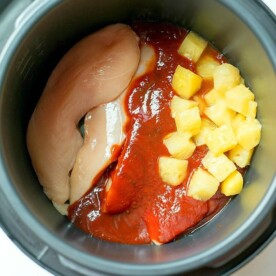 crock pot express barbecue chicken 4