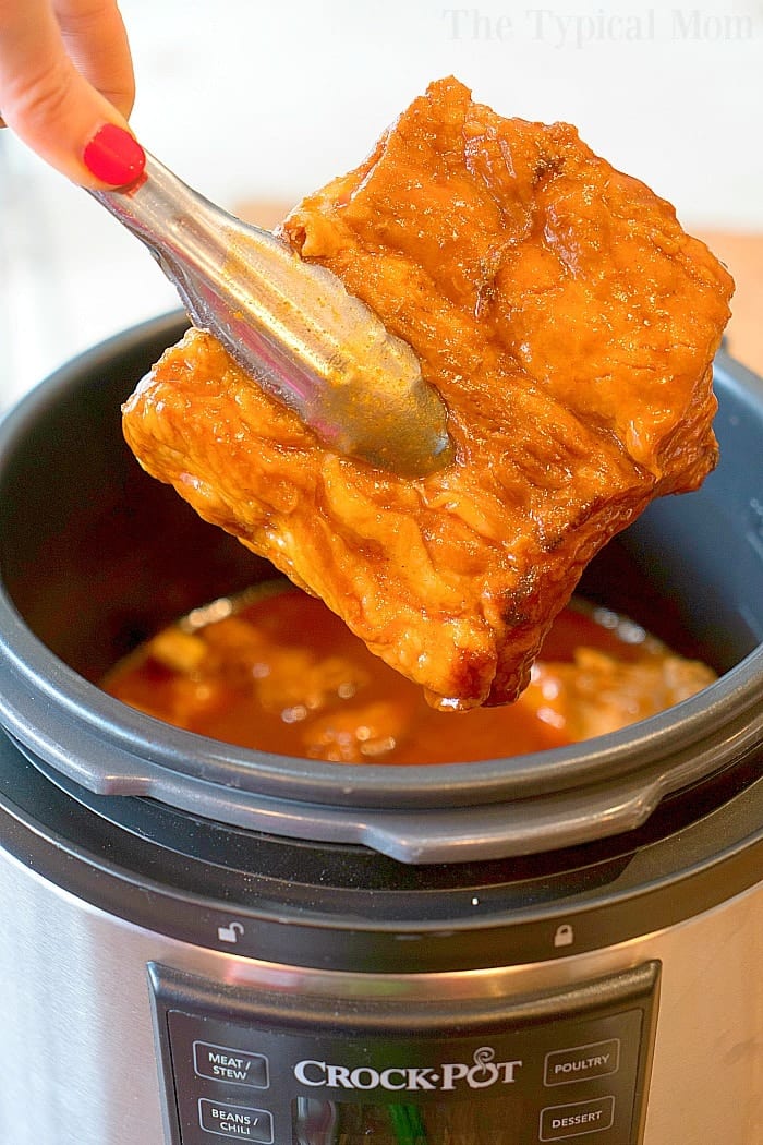 BBQ Crock Pot Express Ribs How to Cook Ribs