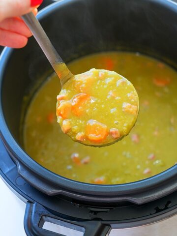 crock pot express split pea soup