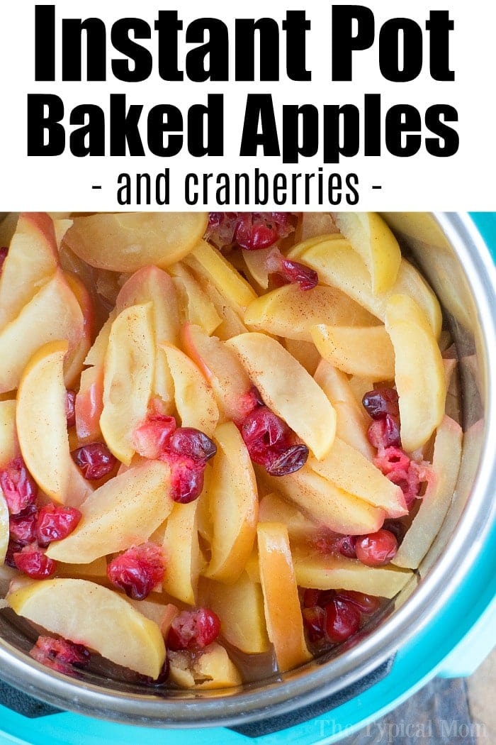 instant pot baked apples