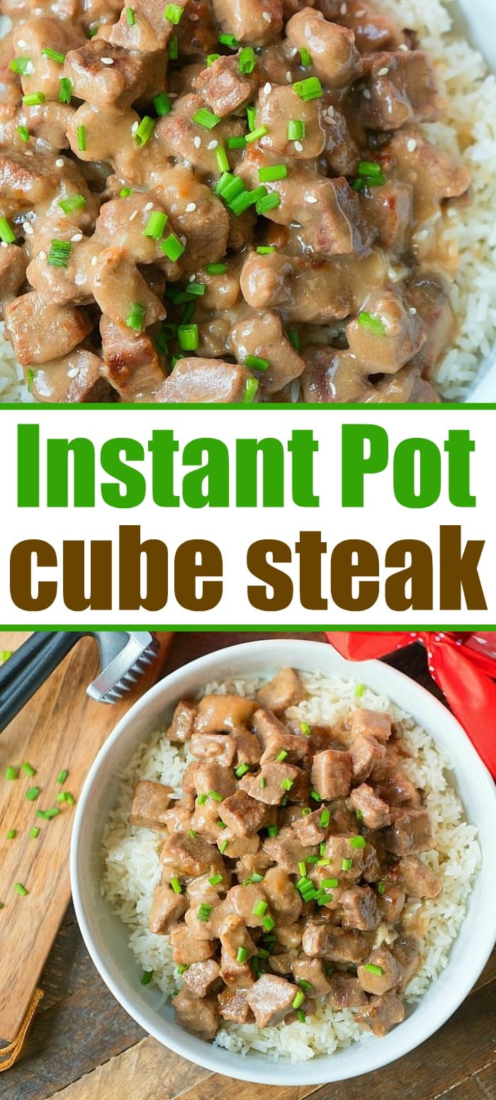 Instant Pot Cube Steak and Gravy Ninja Foodi Cube Steak