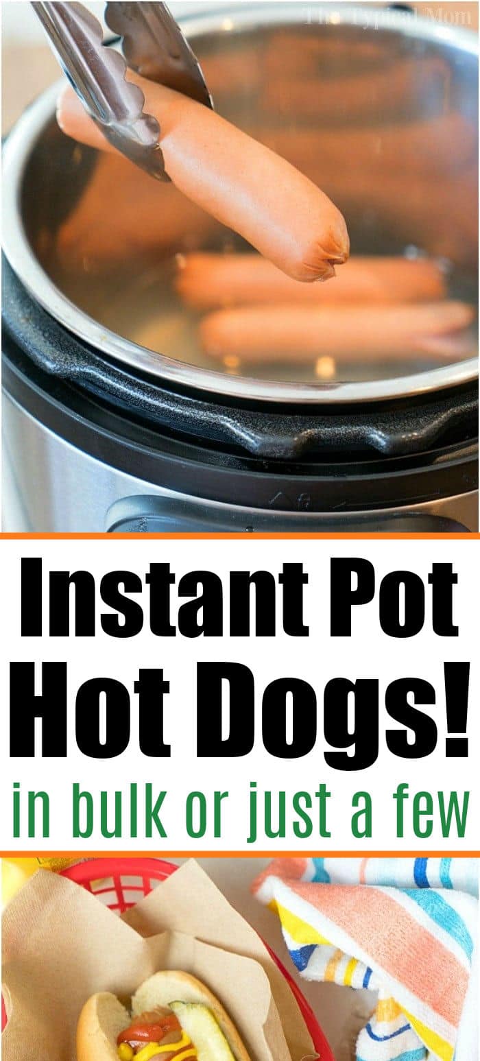 Best Instant Pot Hot Dogs Pressure Cooker Hot Dogs