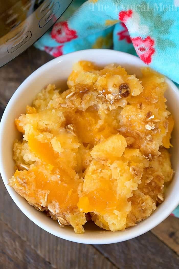 Instant Dutch Oven- Peach Cobbler – Instant Pot Recipes