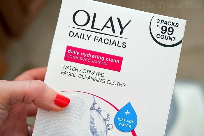 oil of olay cleansing cloths