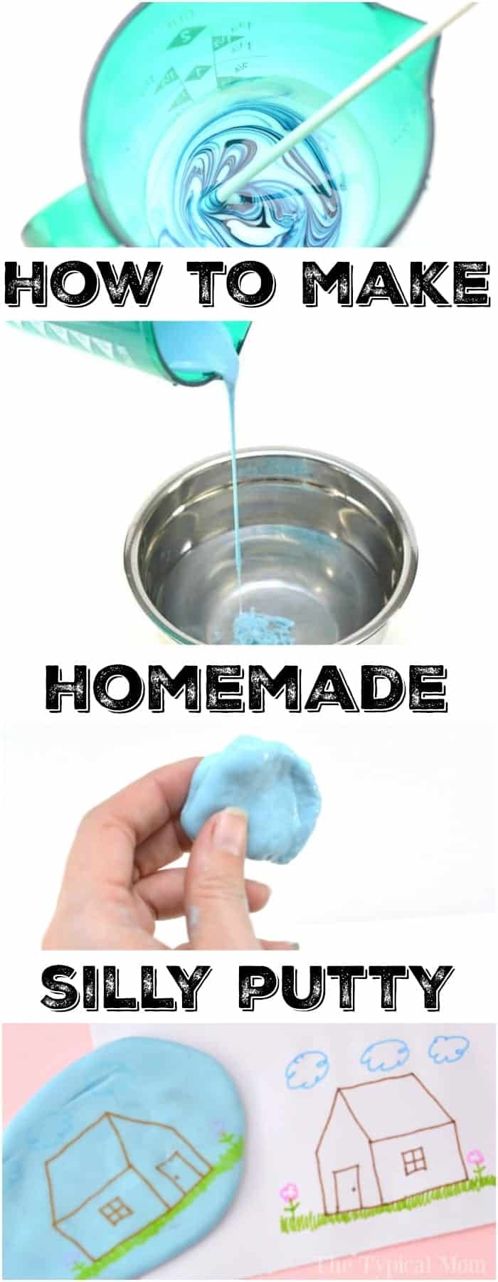 How to Make Homemade Silly Putty Play Putty Recipe