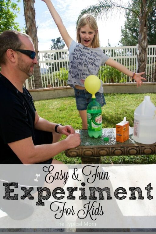 Baking Soda and Vinegar Experiment for Kids