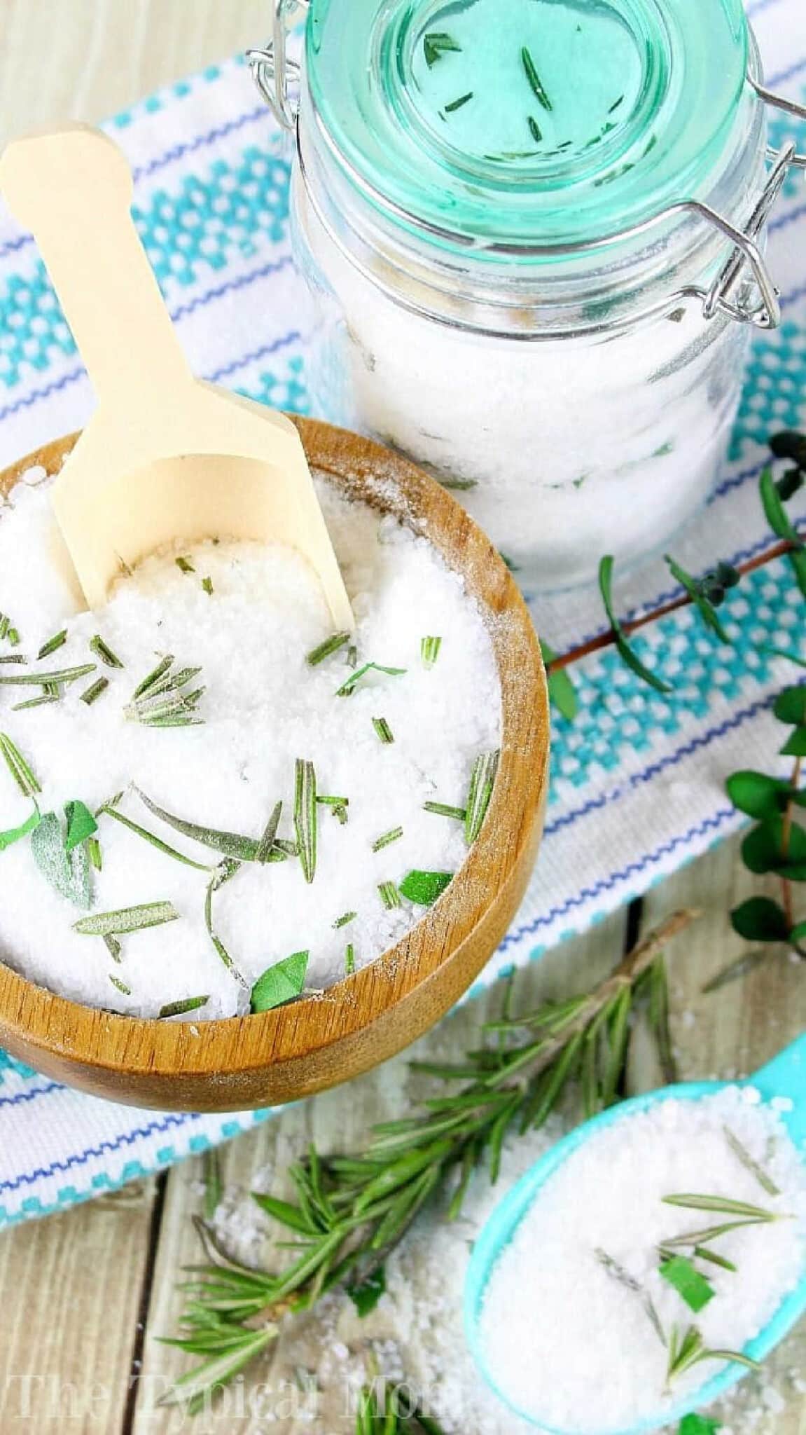 How to Make Bath Salts With Essential Oils Homemade Bath Salt