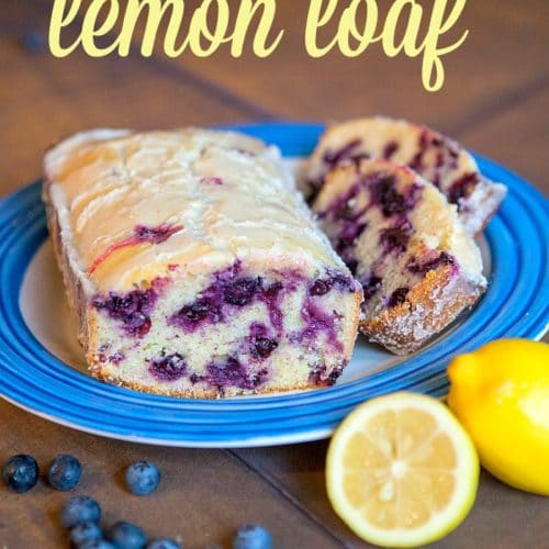 Homemade Lemon Blueberry Loaf Recipe · The Typical Mom